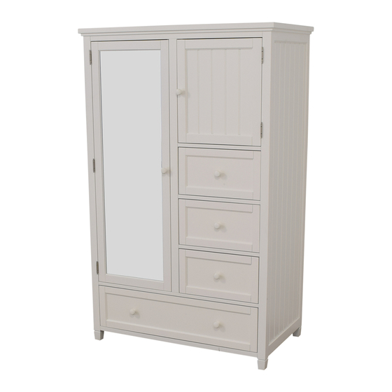 PBteen CHIFFONIER Assembly Instructions