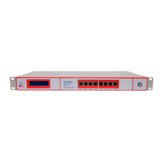 Guest Internet GIS-R80 Quick Start Manual