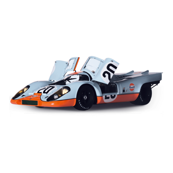 Agora Models STEVE MCQUEEN'S ICONIC PORSCHE 917KH Pack 10 Build Instructions