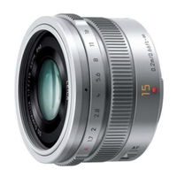 Panasonic Lumix H-X015 Service Training Manual
