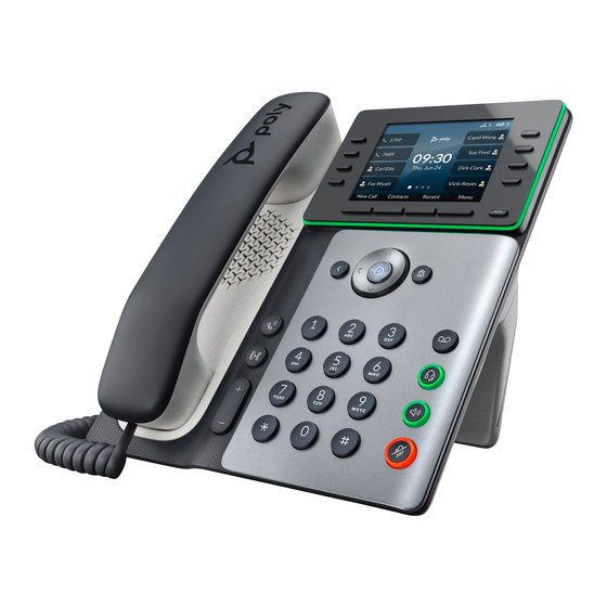Poly Edge E300 Quick Reference Manual