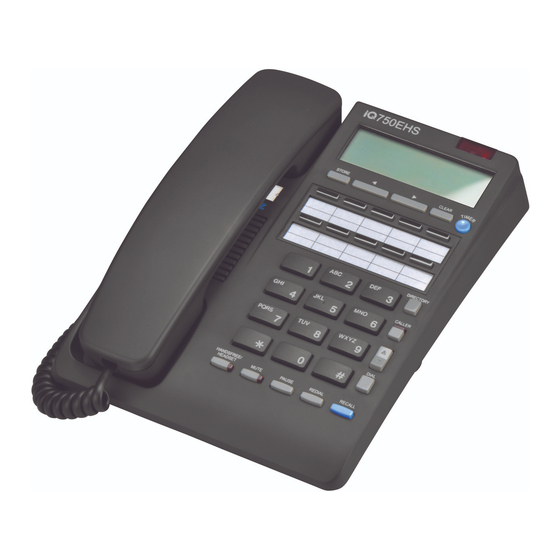 Interquartz IQ750 Operating Instructions Manual