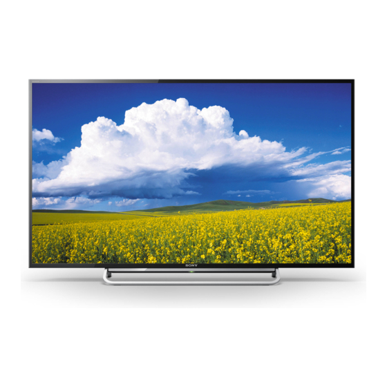 Sony Bravia KDL-48W600B Manual