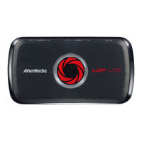 Avermedia lgp lite gl310 Quick Manual