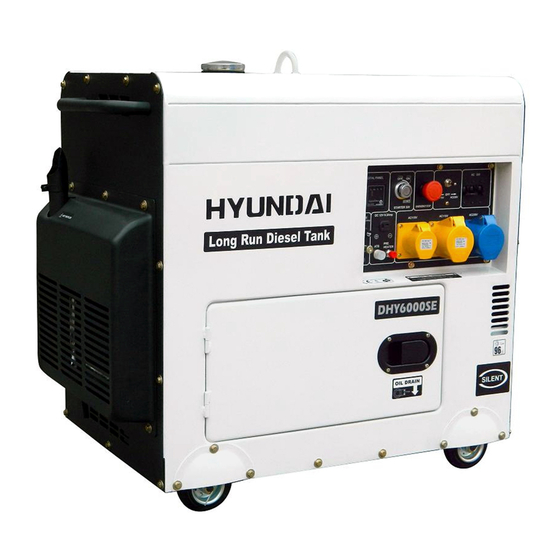 Hyundai DHY6000SE User Manual
