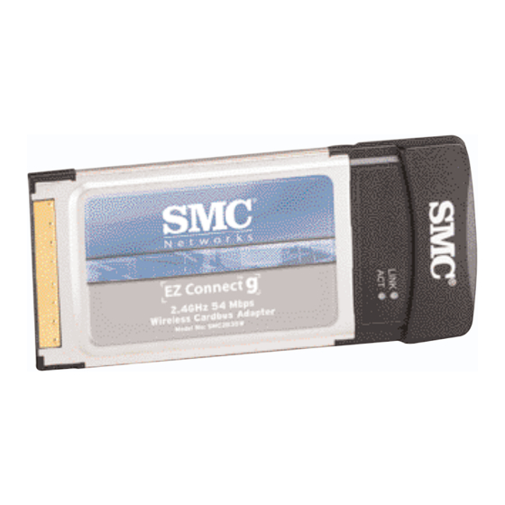 SMC Networks SMC EZ Connect g SMC2835W Quick Installation Manual