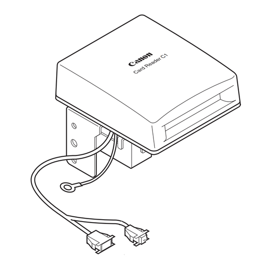 Canon Card Reader-C1 Service Manual