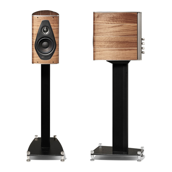 Sonus Faber OLYMPICA NOVA Speaker System Manuals
