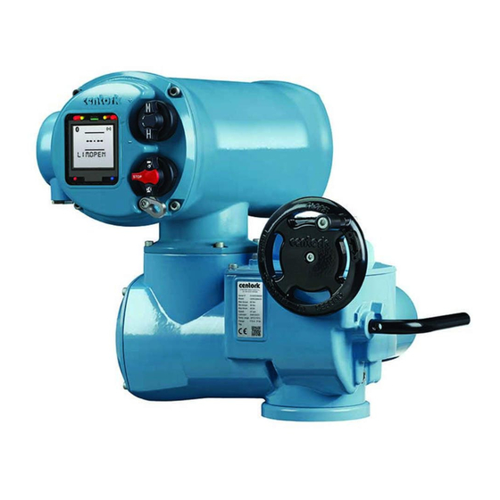 rotork centork CK Series Startup Manual