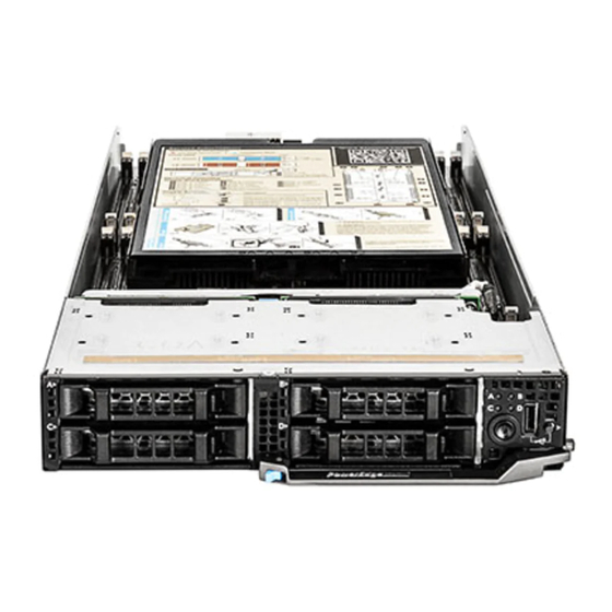 Dell PowerEdge FM120x4 Getting Started With Your System