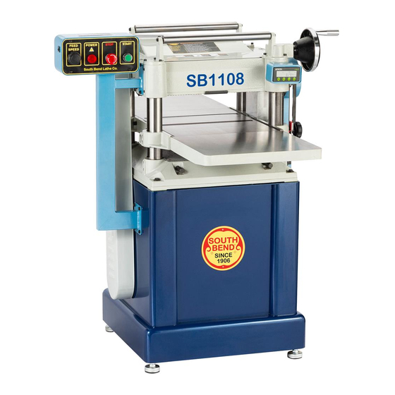 South bend SB1109 Owner's Manual