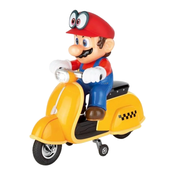 Carrera RC Super Mario Odyssey Scooter Mario Assembly And Operating Instructions