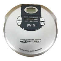 Jwin JX-CD470 Instruction Manual