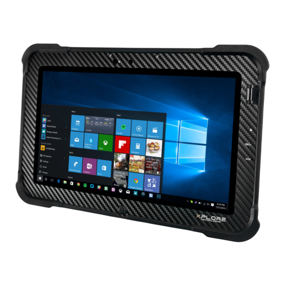 Xplore XSLATE B10 Quick Start Manual
