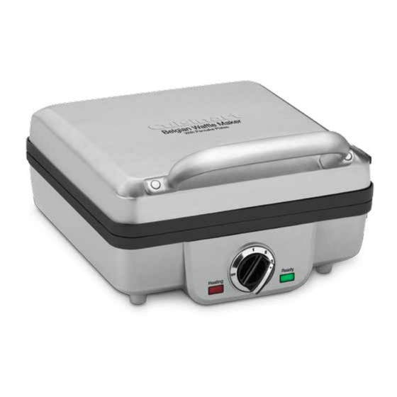 Cuisinart Breakfast Central WAF-300P1 Instruction/Recipe Booklet