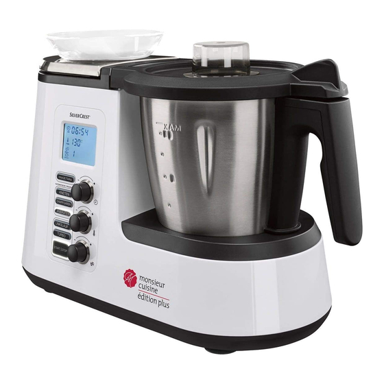 Silvercrest monsieur cuisine edition plus Cookbook