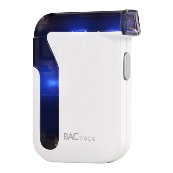 BACtrack Mobile Breathalyzer Portable Manuals