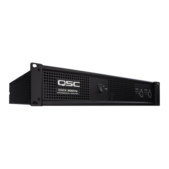 QSC CMX 300Va Manuals