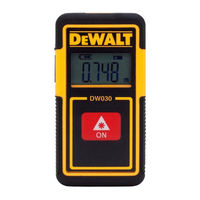 Dewalt DW030PL-XJ User Manual