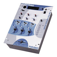 Pyle Pro PYD-1002 Owner's Manual