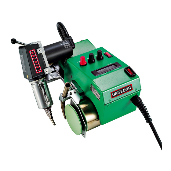 Leister Unifloor E Automatic Floor Welder Manuals