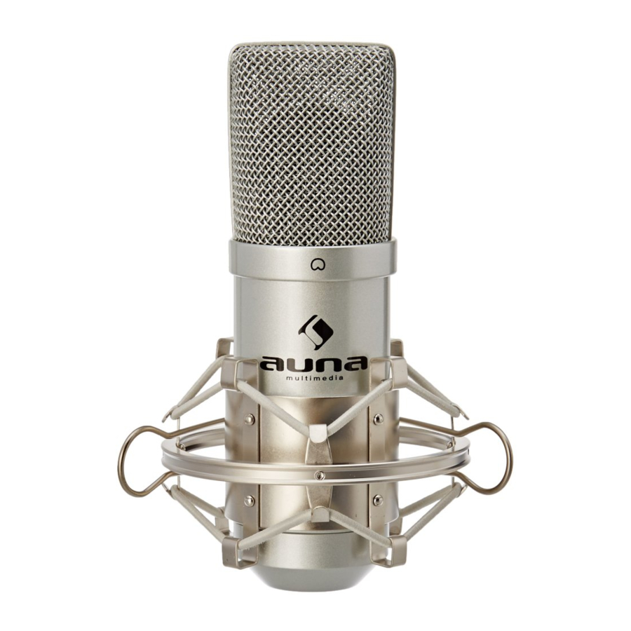 auna MIC-900 Operating	 Instruction