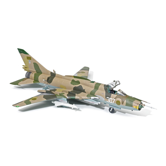 Eduard Su-17 M3 exterior Assembly Instructions Manual