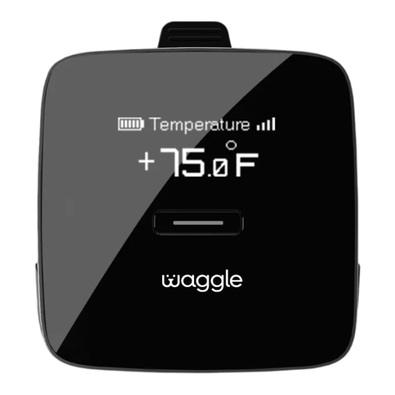 Waggle Pet Monitor Quick Start Manual