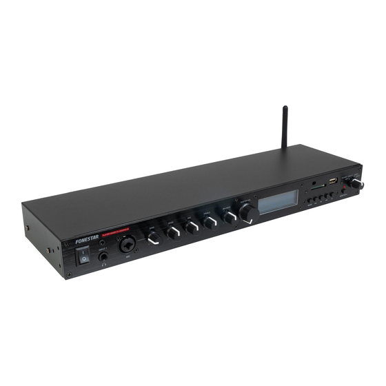 FONESTAR FS-3000RGUB Quick Start Manual