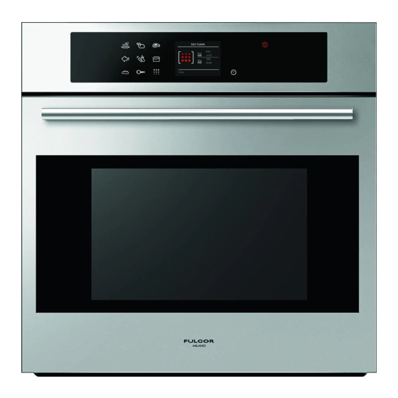 Fulgor Milano F7SP24S1 Installation Instructions Manual