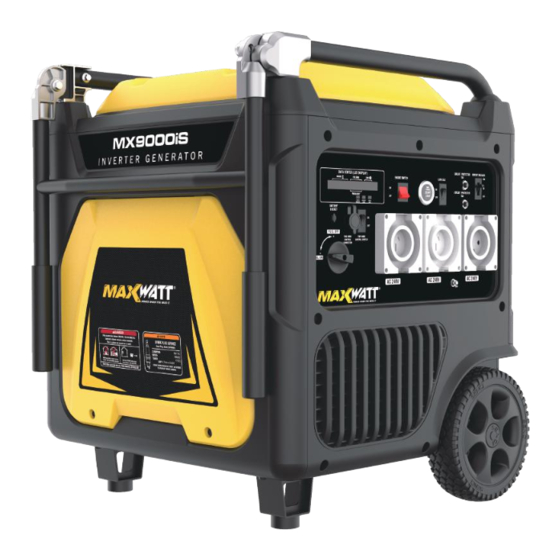 maxwatt MX9000iS Manuals