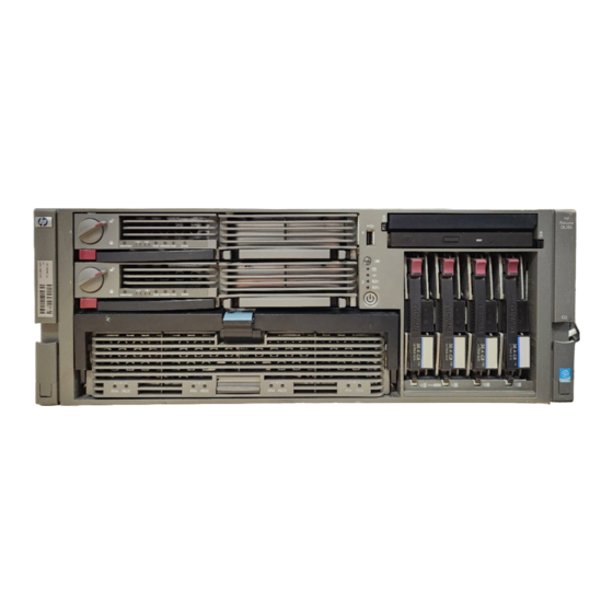 HP ProLiant DL580 Generation 3 User Manual