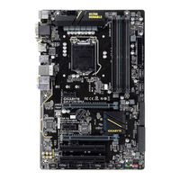 Gigabyte GA-Z170-HD3 DDR3 User Manual