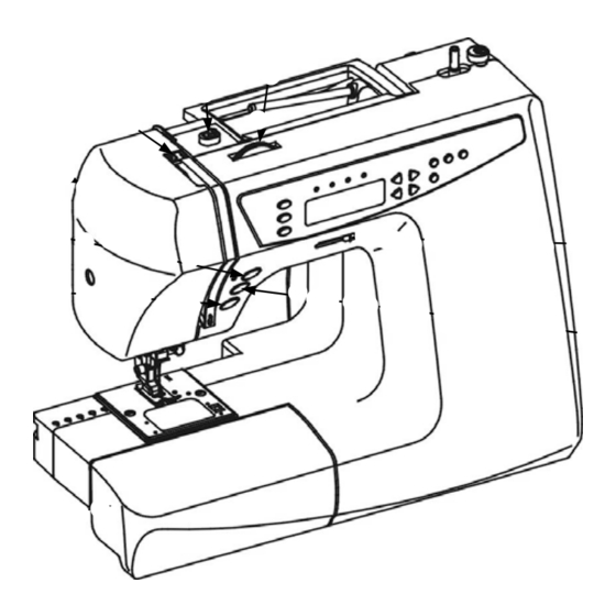 Frister Rossmann 404 QUILTER PROFESSIONAL Quick Reference Instructions