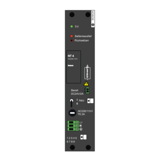 Bosch CL550 Configuration And Commissioning Software Manual