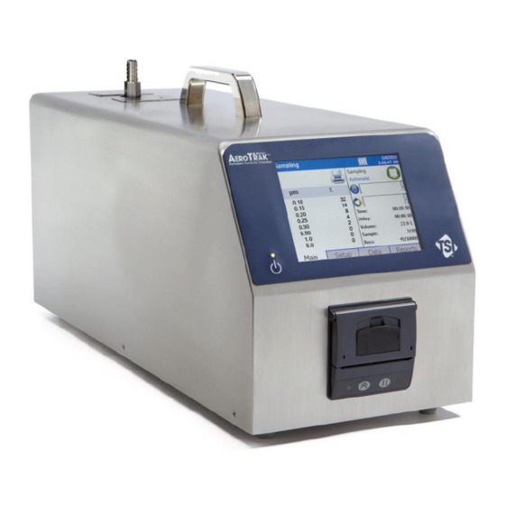 TSI Instruments AeroTrak 9110 Series Quick Start Manual