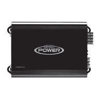Jensen power Power 4002 Installation And Operation Manual