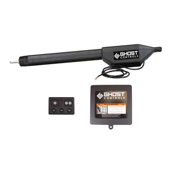 Ghost Controls HDP1 Installation And Owner's Manual