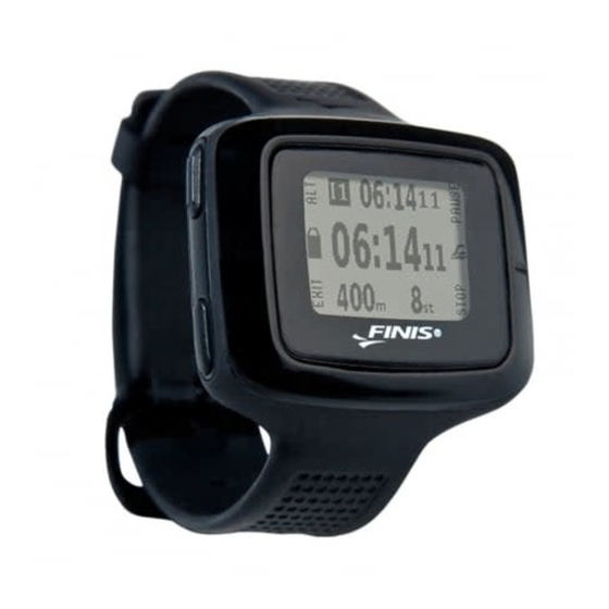 FINIS Swimsense Instruction Manual