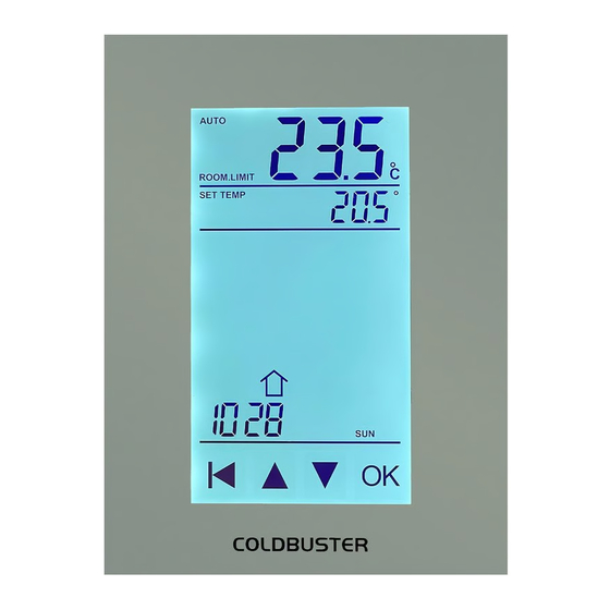 COLDBUSTER FLOORHEATING CB User Manual