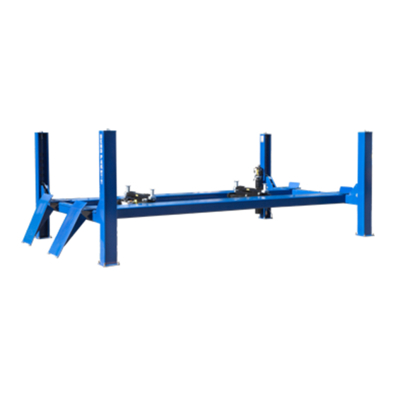BendPak HDS-18 Installation And Operation Manual