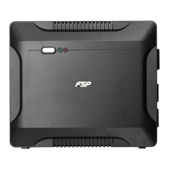 FSP Technology Nano 600 Quick Manual