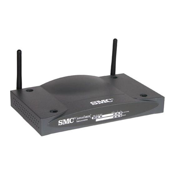 SMC Networks SMC2404WBR Quick Installation Manual