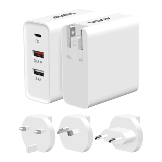 AKASHI ALTACUNIVPD Travel Charger Manuals