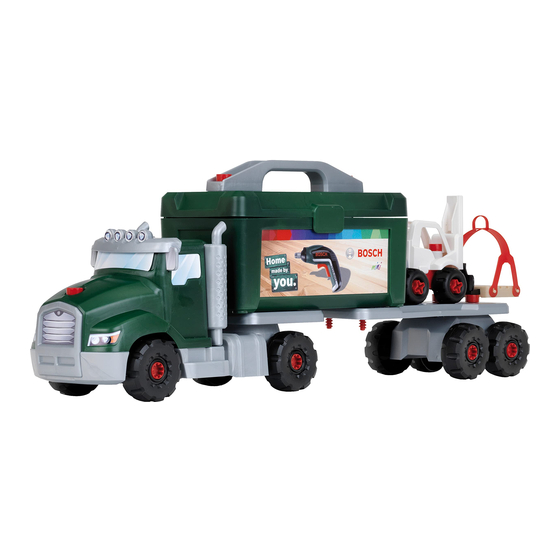 Klein Tool Truck Set with BOSCH IXOLINO II 8640 Assembly Instructions Manual