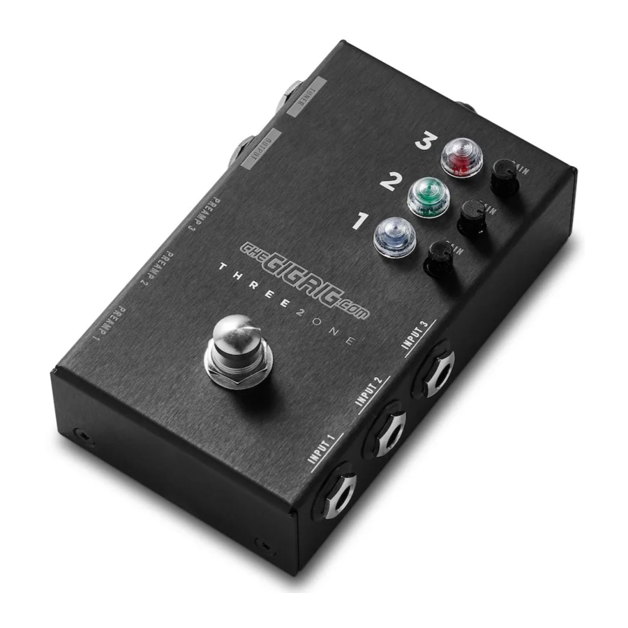 GigRig Three2One Manual