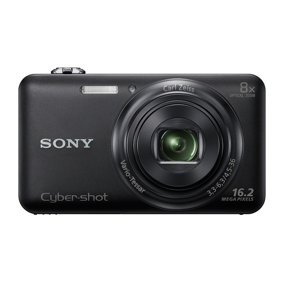 Sony DSC-WX80 Connection Manual
