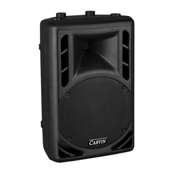 CARVIN PM10 Specifications