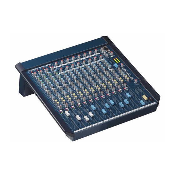 Allen & heath MixWizard WZ3 20S Manuals | ManualsLib