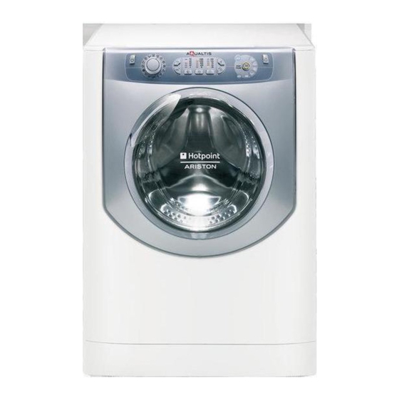 Hotpoint Ariston AQ8L 292 U Instructions For Installation And Use Manual